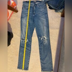Citizen of Humanity Rocket Crop High Rise Skinny